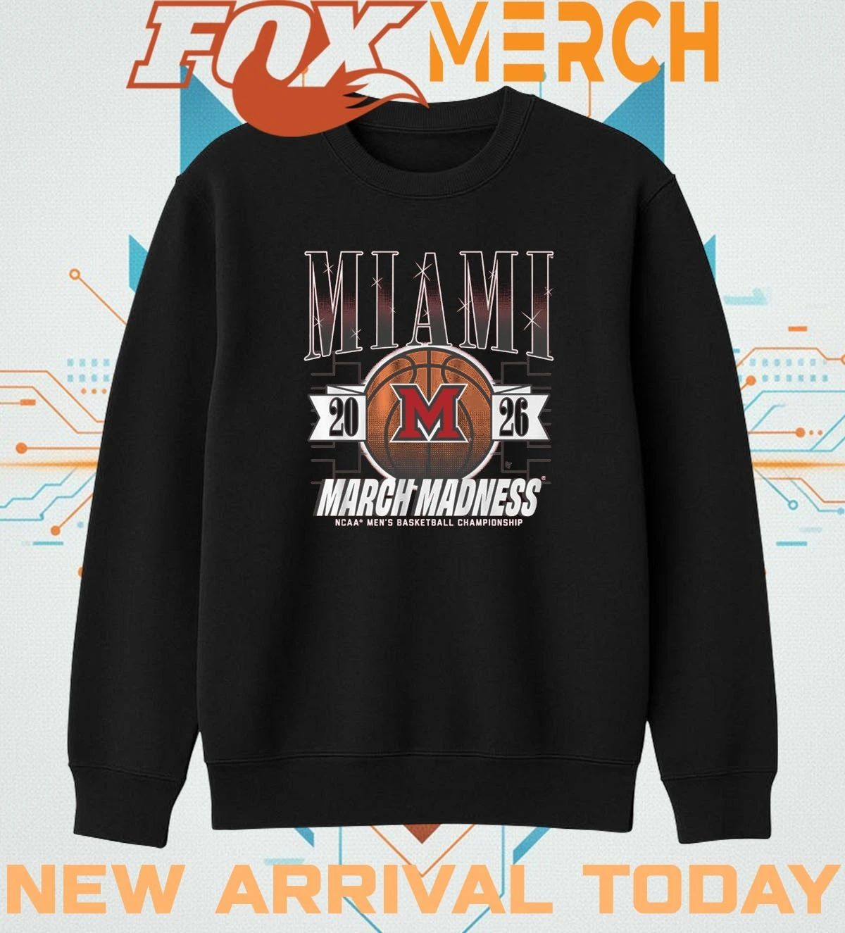 Miami RedHawks Men’s Basketball 2026 March Madness t-shirt