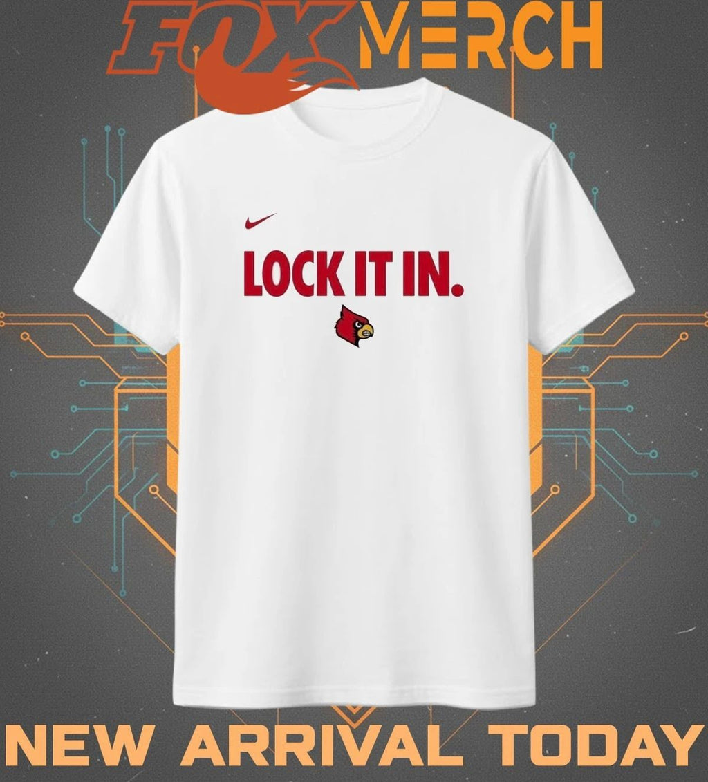Louisville Cardinals Lock It In Basketball Postseason Bench t-shirt