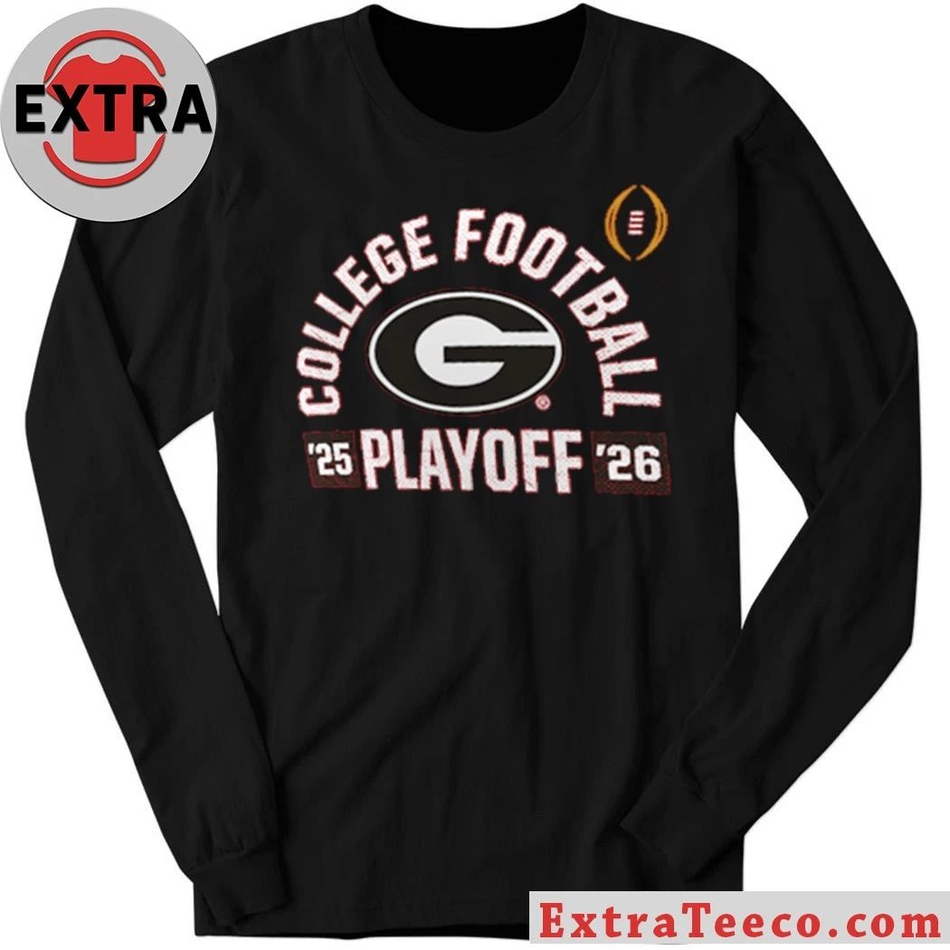 Georgia Bulldogs College Football Playoff 2025-26 Touchdown Glory Shirt