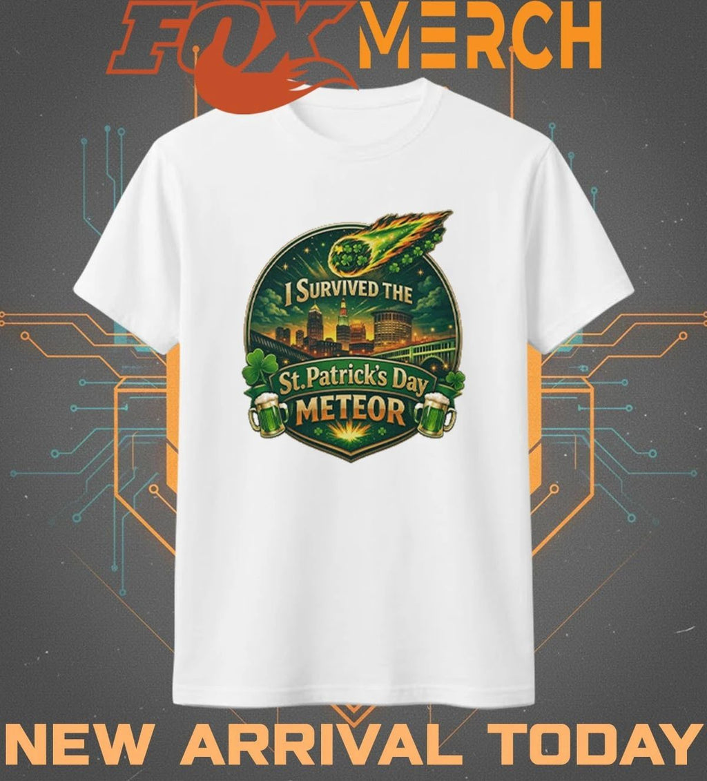 I Survived The St. Patrick’s Day Meteor 2026 t-shirt
