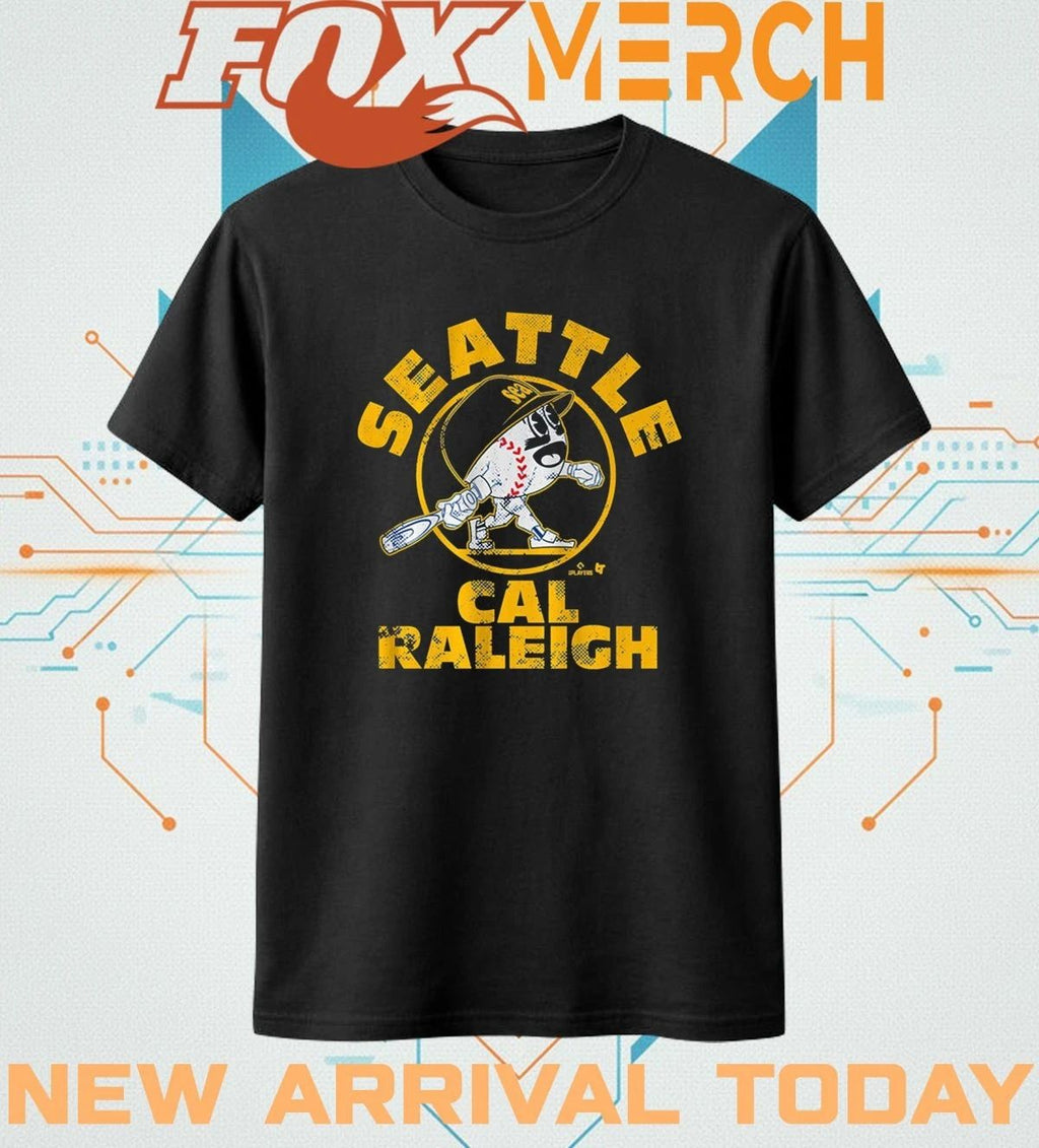 Cal Raleigh Seattle baseball buddies t-shirt