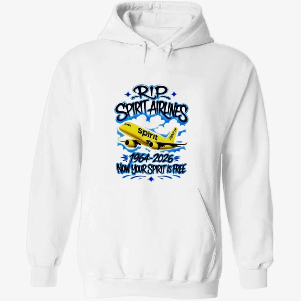 Rip Spirit Airlines 1964 2026 Now Your Spirit Is Free Shirt