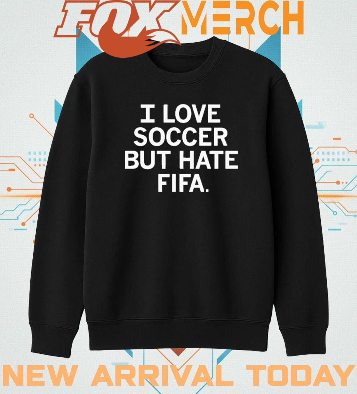 I love soccer but hate Fifa t-shirt