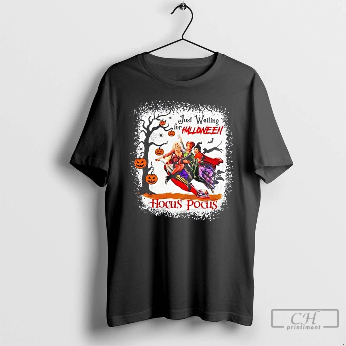 Premium Just Waiting For Halloween Hocus Pocus T Shirts