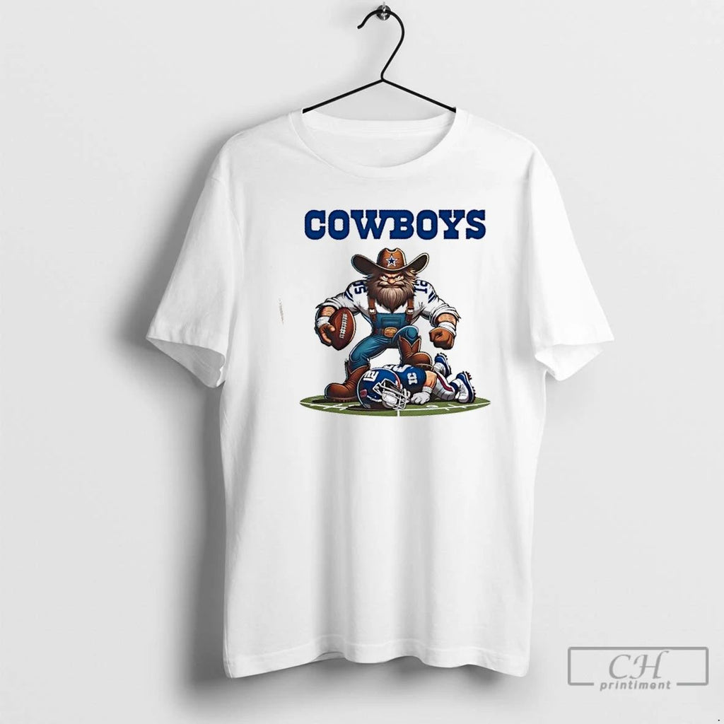 Premium Dallas Cowboys Win New York Giants Lose Football Mascots Battle T Shirts