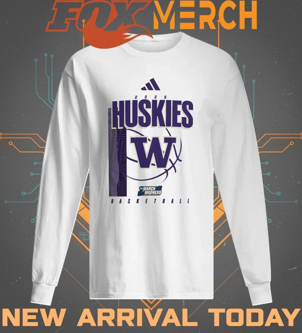 Washington Huskies Basketball March Madness 2026 t-shirt