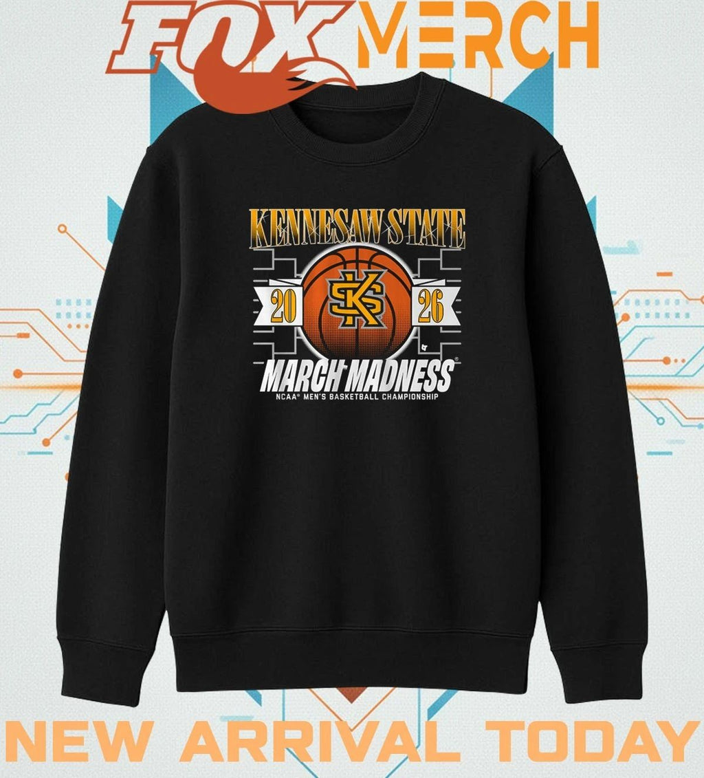 Kennesaw State Owls 2026 March Madness NCAA Men’s Basketball Championship shirt