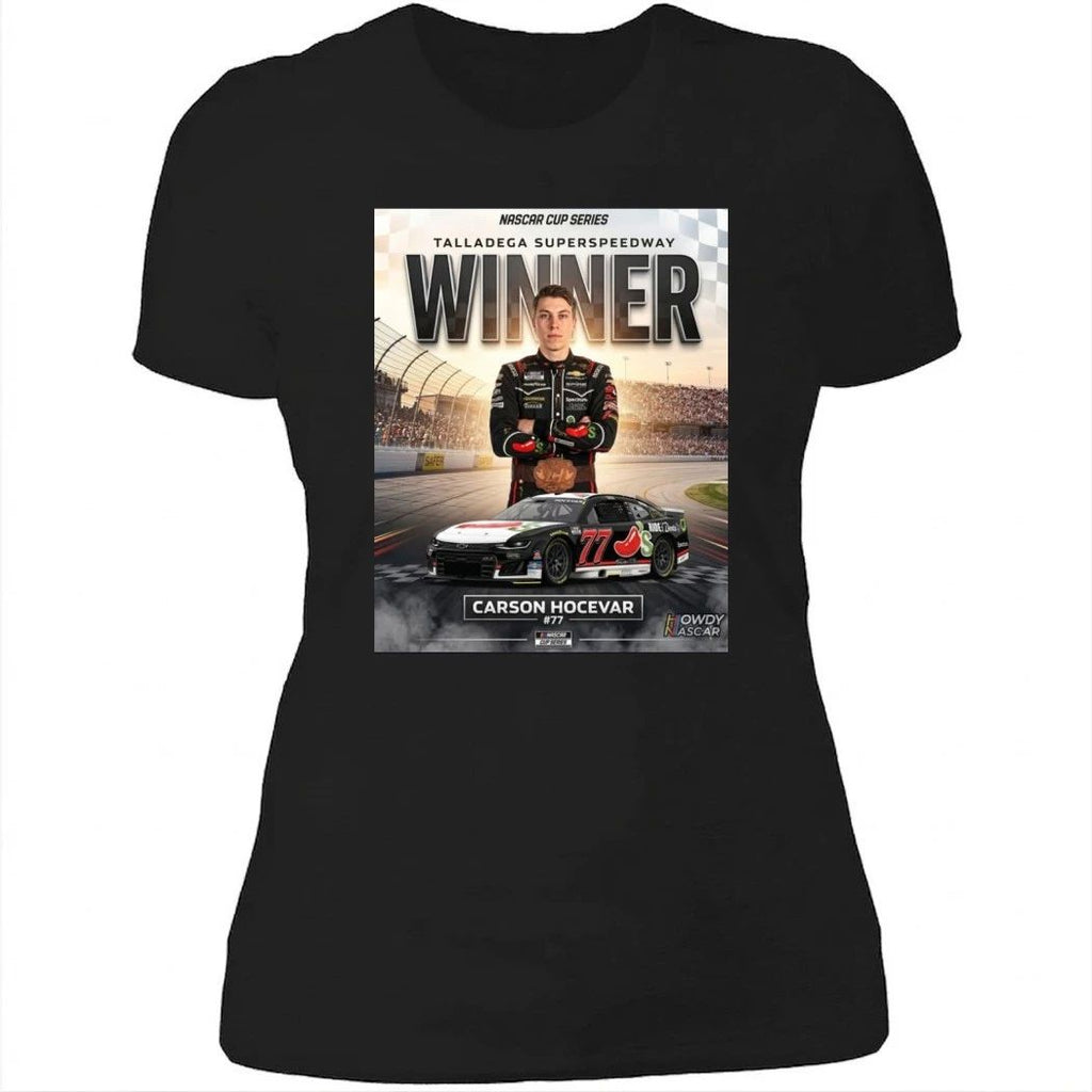 Carson Hocevar Nascar Cup Series Talladega Superspeedway Winner Poster Shirt