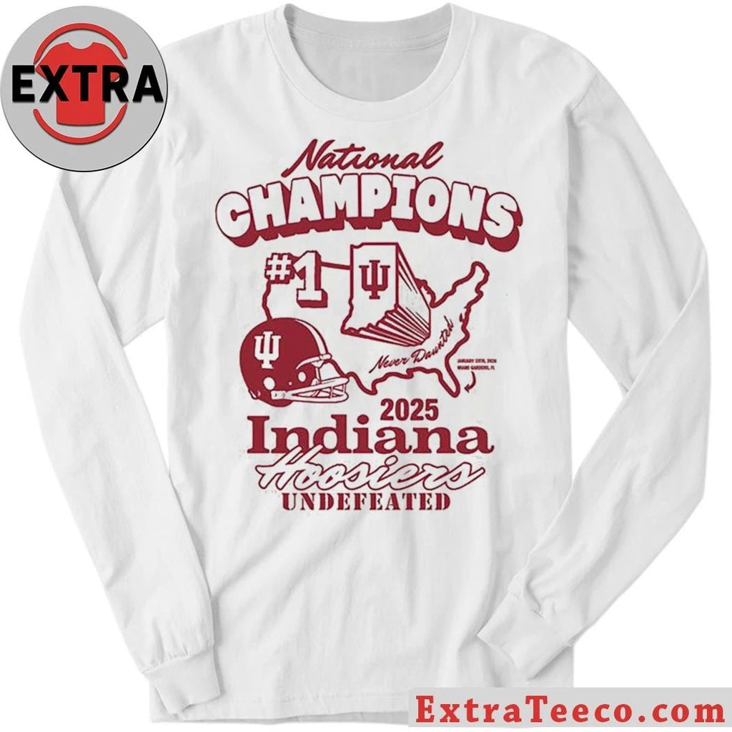 College Football Playoff 2026 Something Inked Indiana National Champions Retro T-Shirt