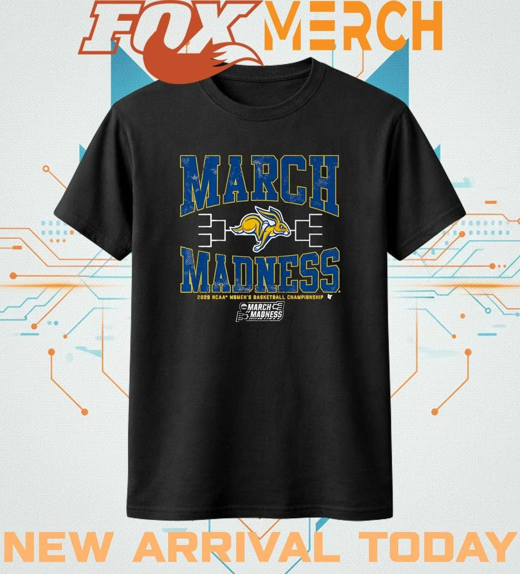 South Dakota State Jackrabbits Women’s Basketball 2026 March Madness t-shirt