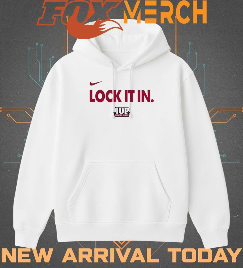 IUP Crimson Hawks Lock It In Basketball Postseason Bench t-shirt