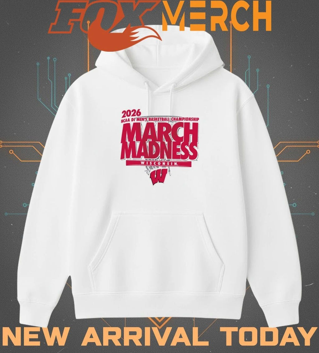 Wisconsin Badgers 2026 NCAA DI Men’s Basketball Championship March Madness shirt