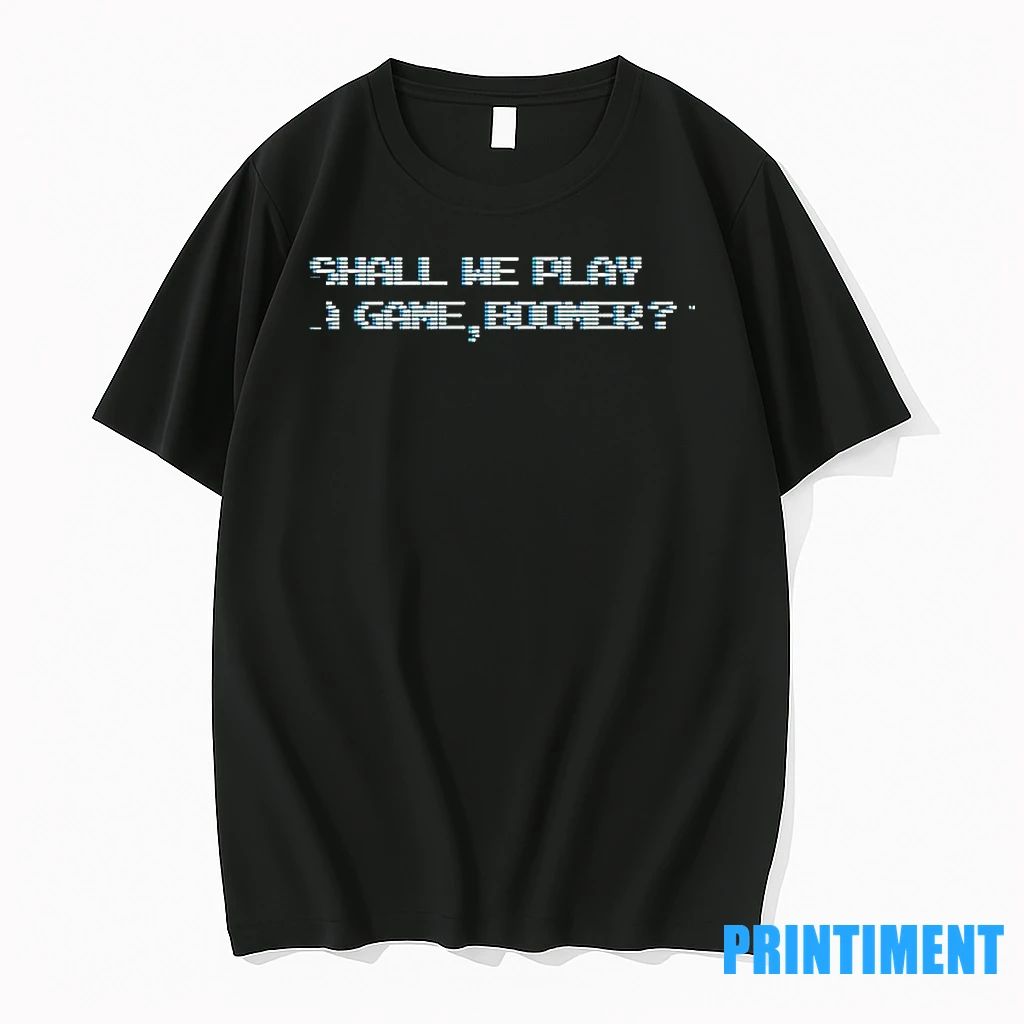 Shall We Play A Game Boomer Tshirts Sweater