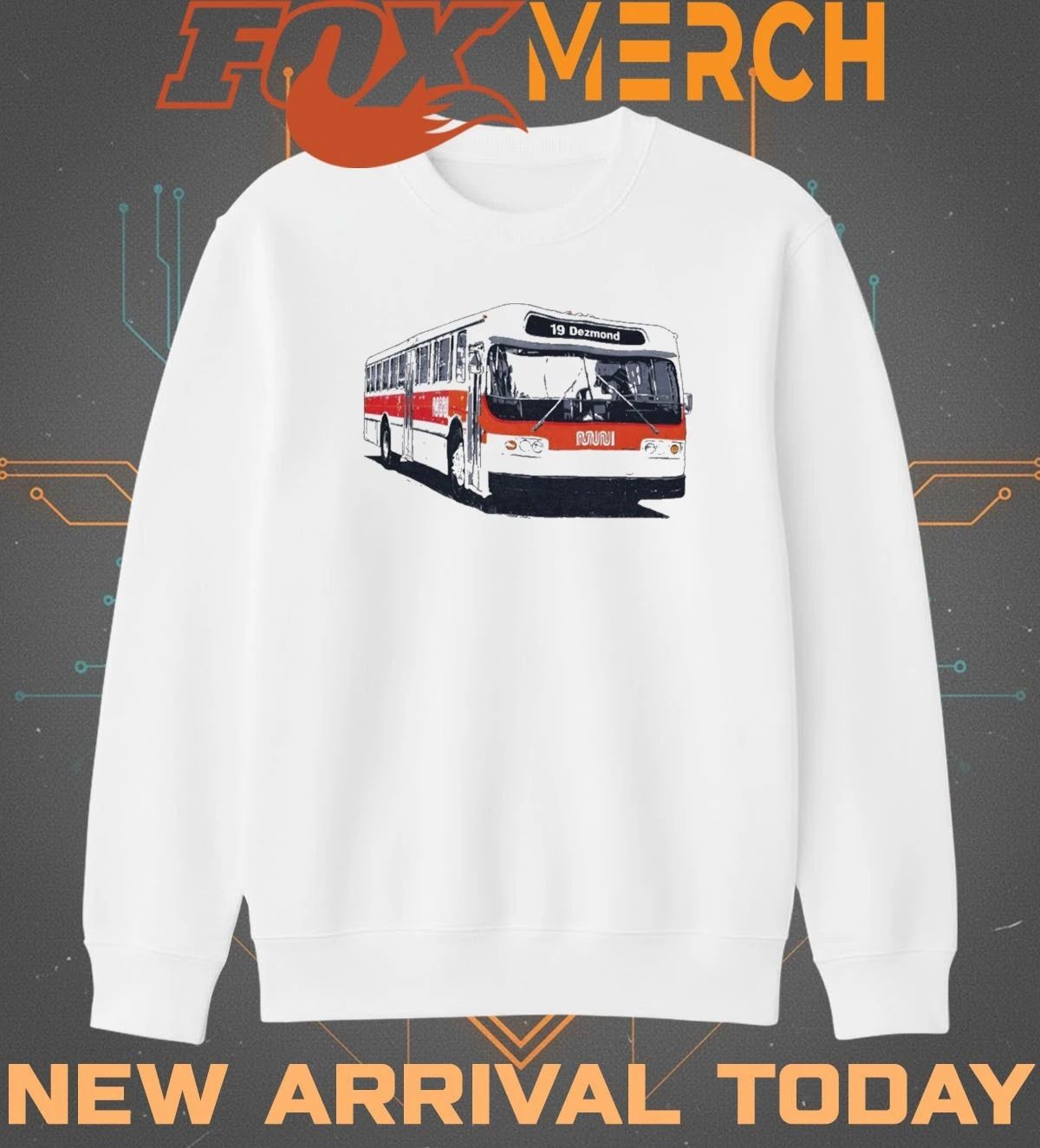 Mike Lynch 19 dezmond route city bus t-shirt
