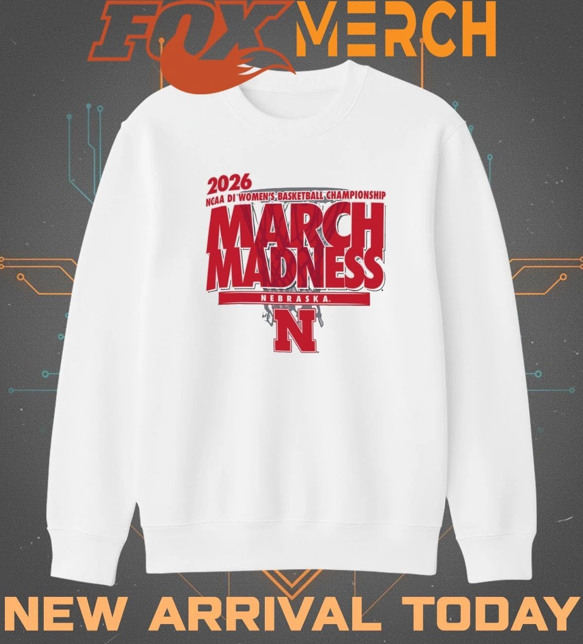 Nebraska Cornhuskers 2026 NCAA DI Women’s Basketball Championship March Madness shirt