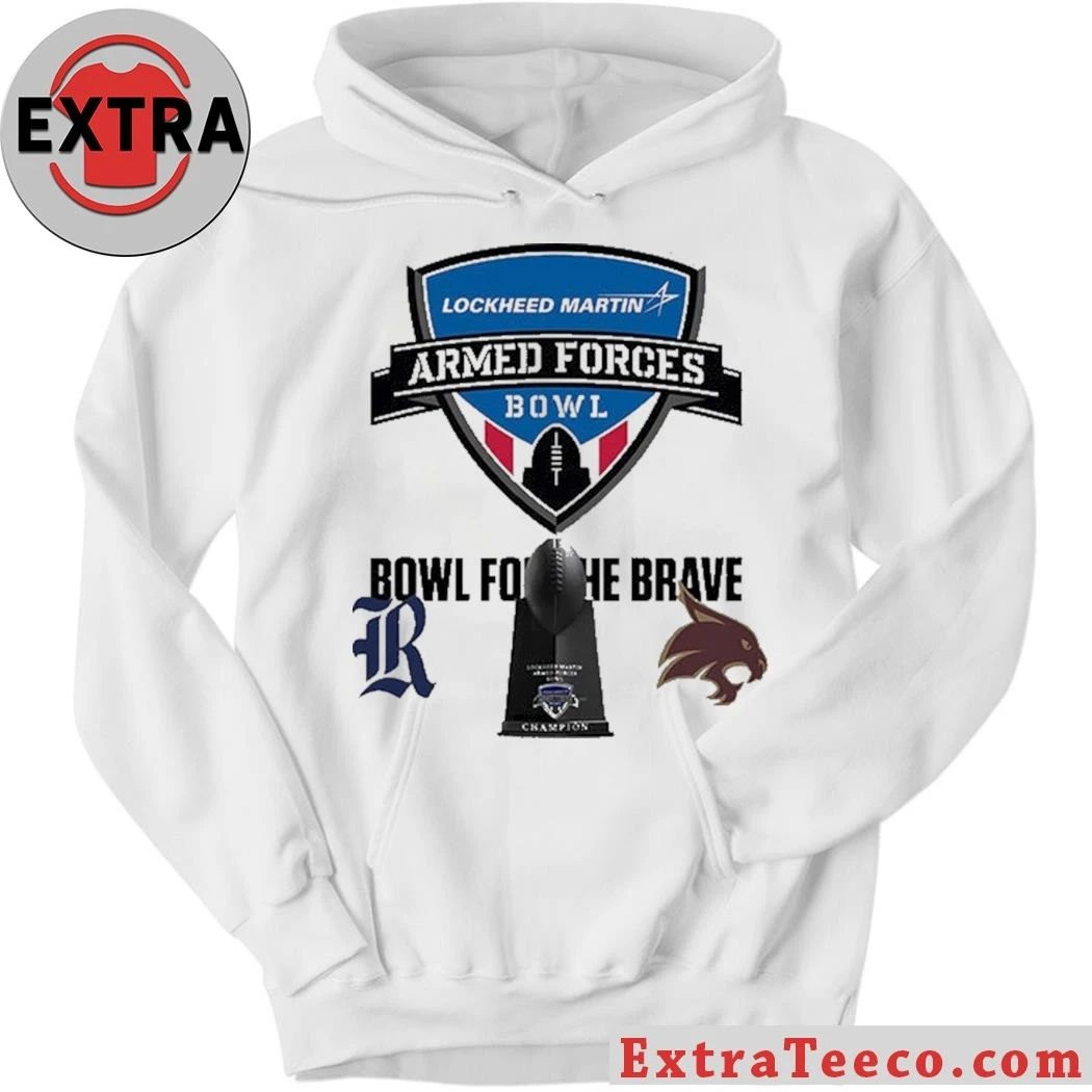 LM Armed Forces Bowl Texas State Bobcats Versus Rice Owls Bowl Season College Football 2025 2026 Logo Shirt