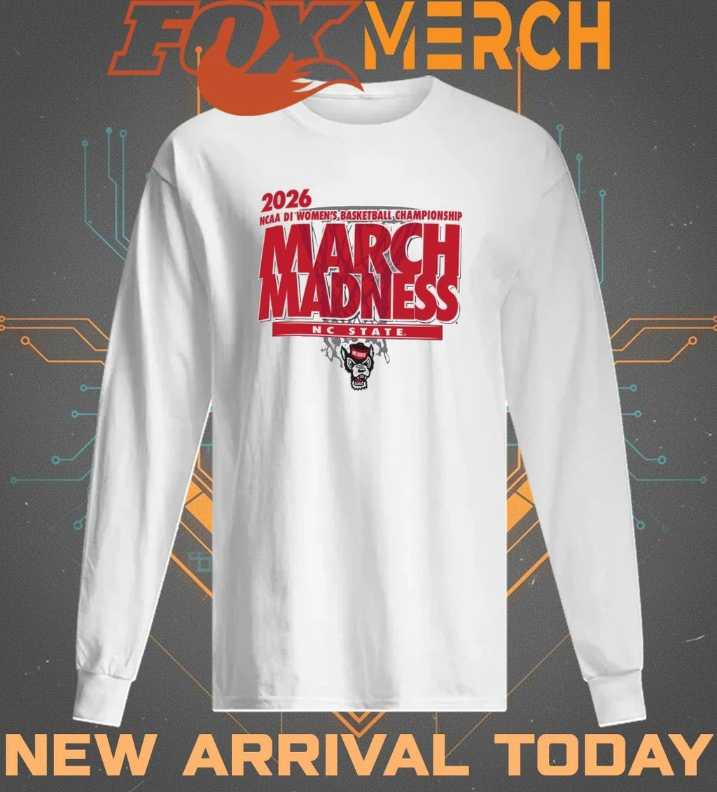 NC State Wolfpack 2026 NCAA DI Women’s Basketball Championship March Madness shirt