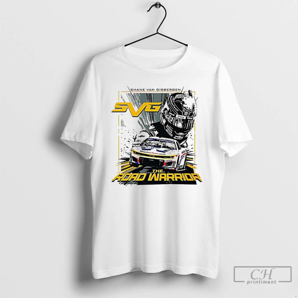 Premium Shane Van Gisbergen Number 88 The Road Warrior Nascar T Shirts