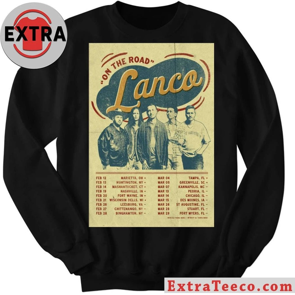 Tour 2026 LANCO On The Road Poster Shirt