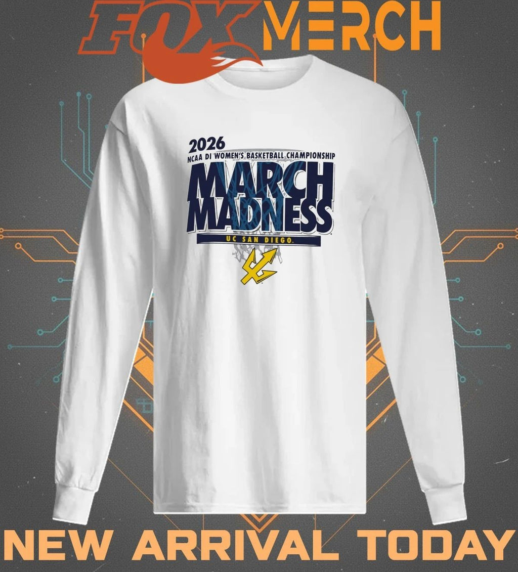 UC San Diego Tritons 2026 NCAA DI Women’s Basketball Championship March Madness shirt
