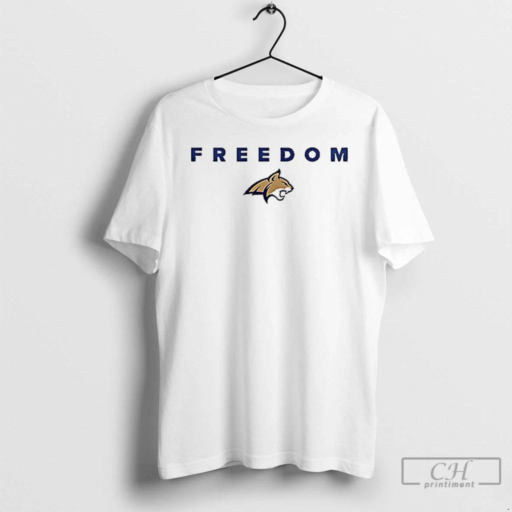 Montana State X Freedom Charlie Kirk T Shirts