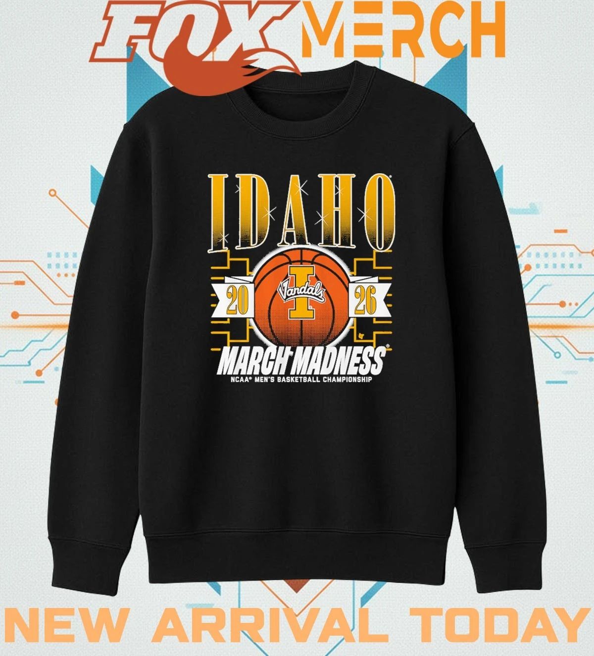 Idaho Vandals Men’s Basketball 2026 March Madness t-shirt