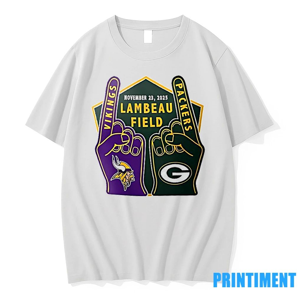 Packers Vs Vikings 2025 Match Up Tshirts Sweater