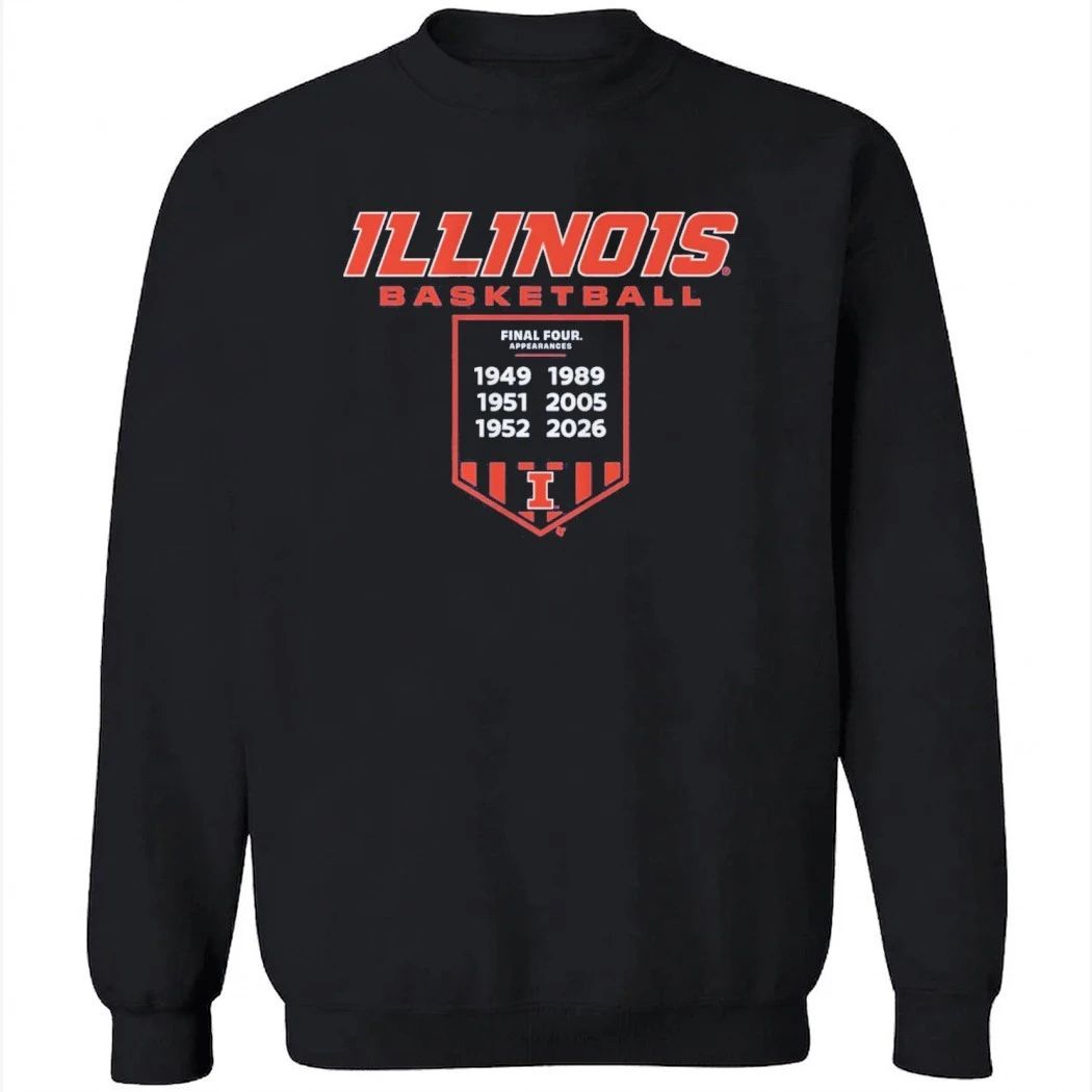 Illinois Basketball Final Four Banner Shirt