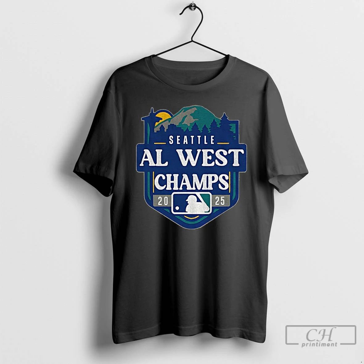 Premium Al West Champs Seattle Mariners 2025 T Shirts
