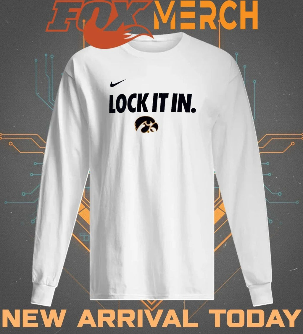 Iowa Hawkeyes Lock It In 2026 On-Court Bench Legend Dri-FIT t-shirt