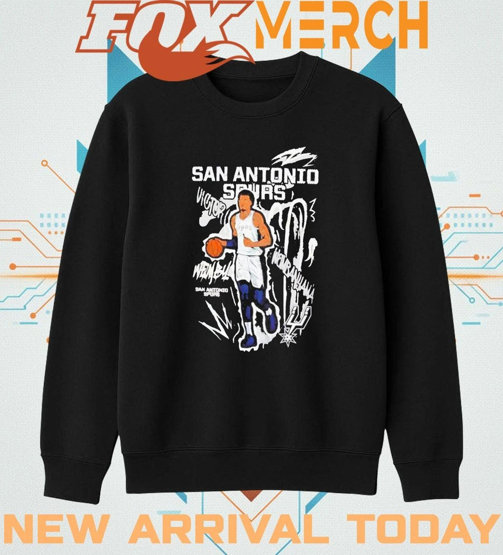 Victor Wembanyama San Antonio Spurs Chalked Up Player graphic t-shirt