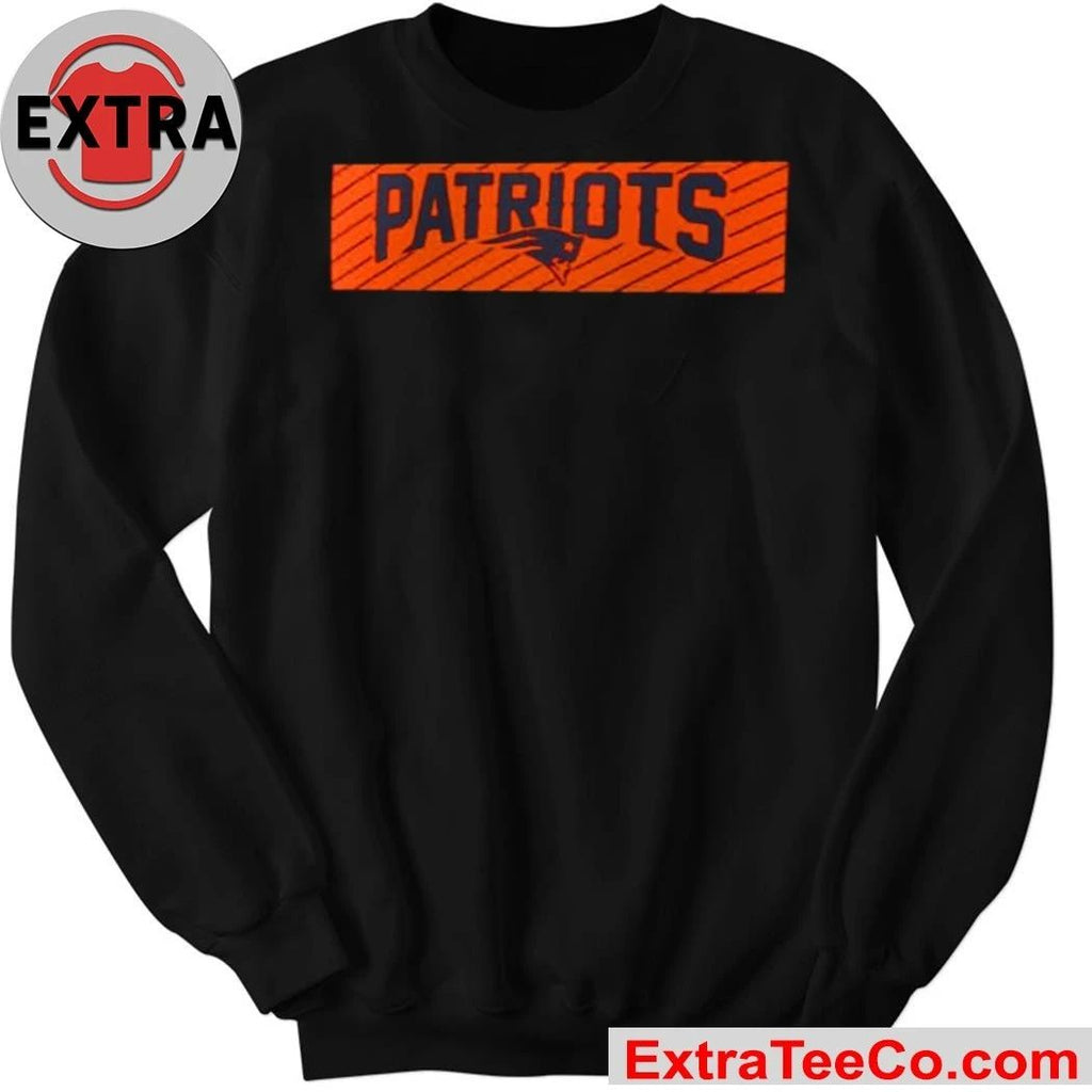 Drake Maye Wears Patriot Sideline Logo Shirt