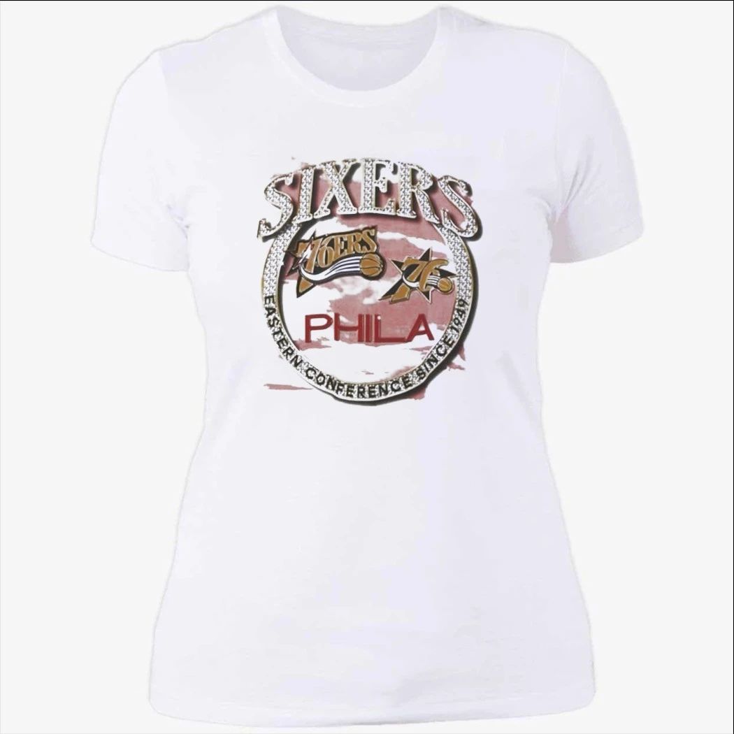 Philadelphia 76ers Hardwood Classics Crown Jewels Shirt