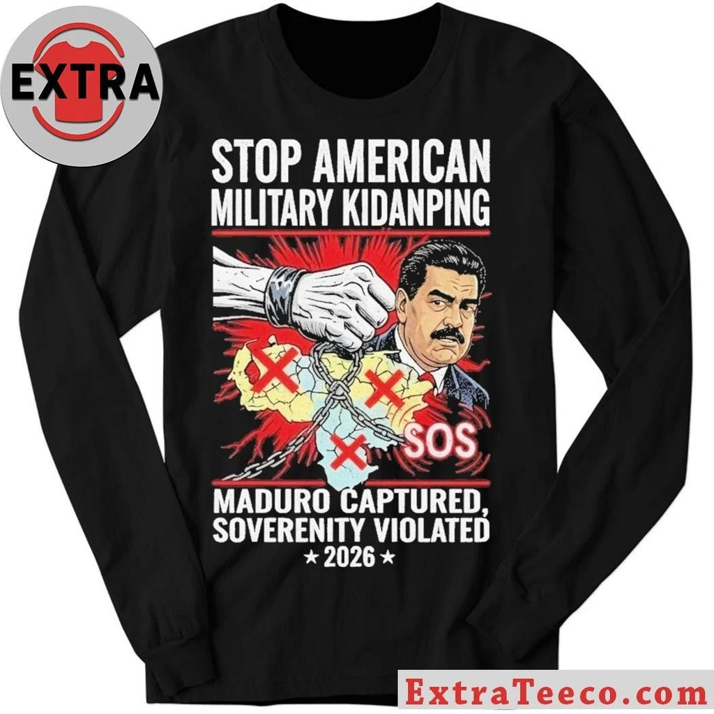 Stop American Military Kidnapping T-Shirt