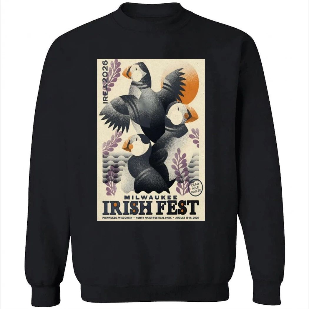 Milwaukee Irish Fest Milwaukee WI 8-16-2026 Poster Shirt