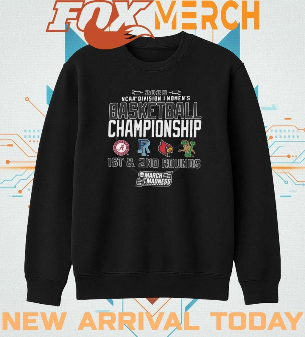 2026 NCAA Division I Women’s Basketball Championship 1st & 2nd Rounds Los Angeles, CA shirt