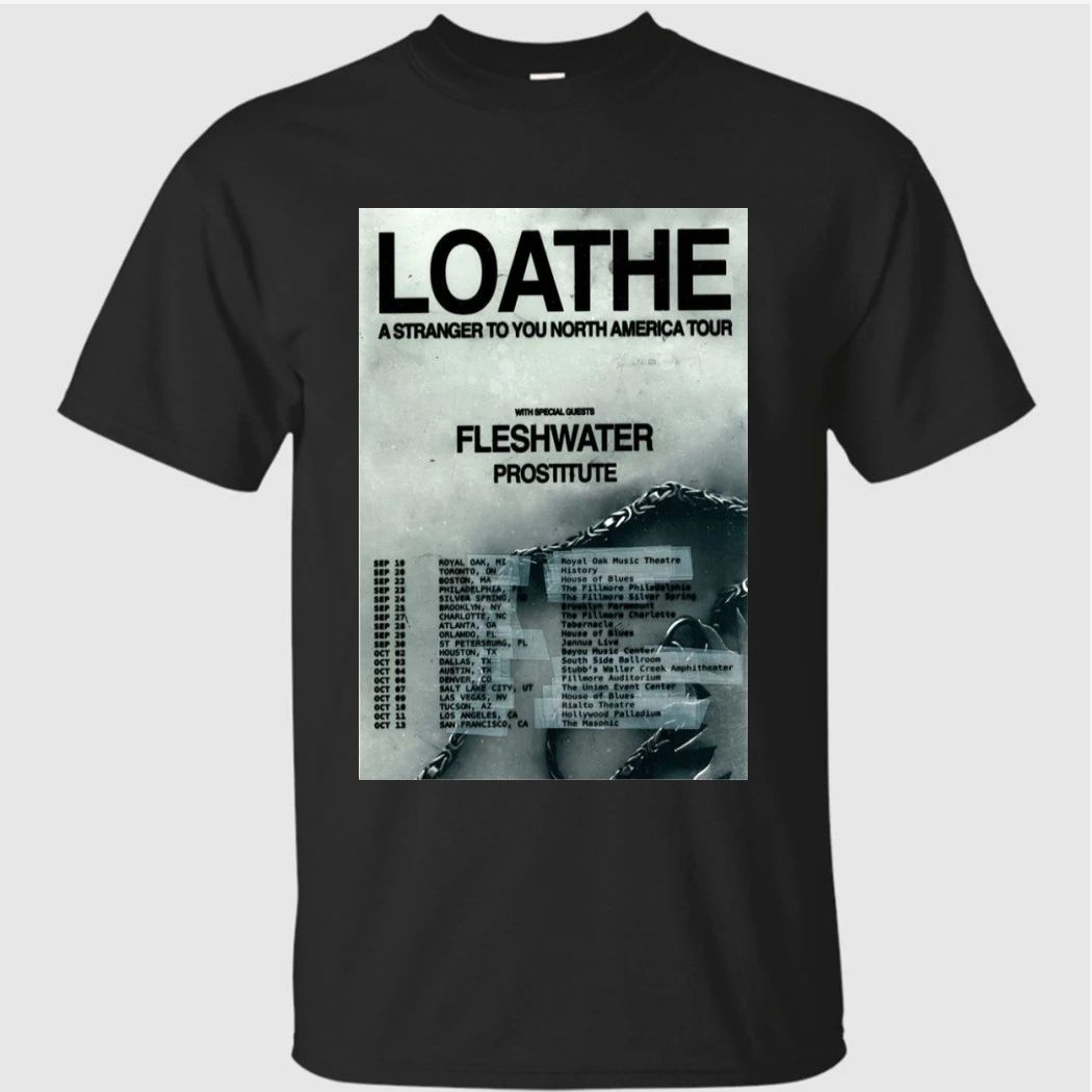 Loathe Fall Tour 2026 Poster Shirt