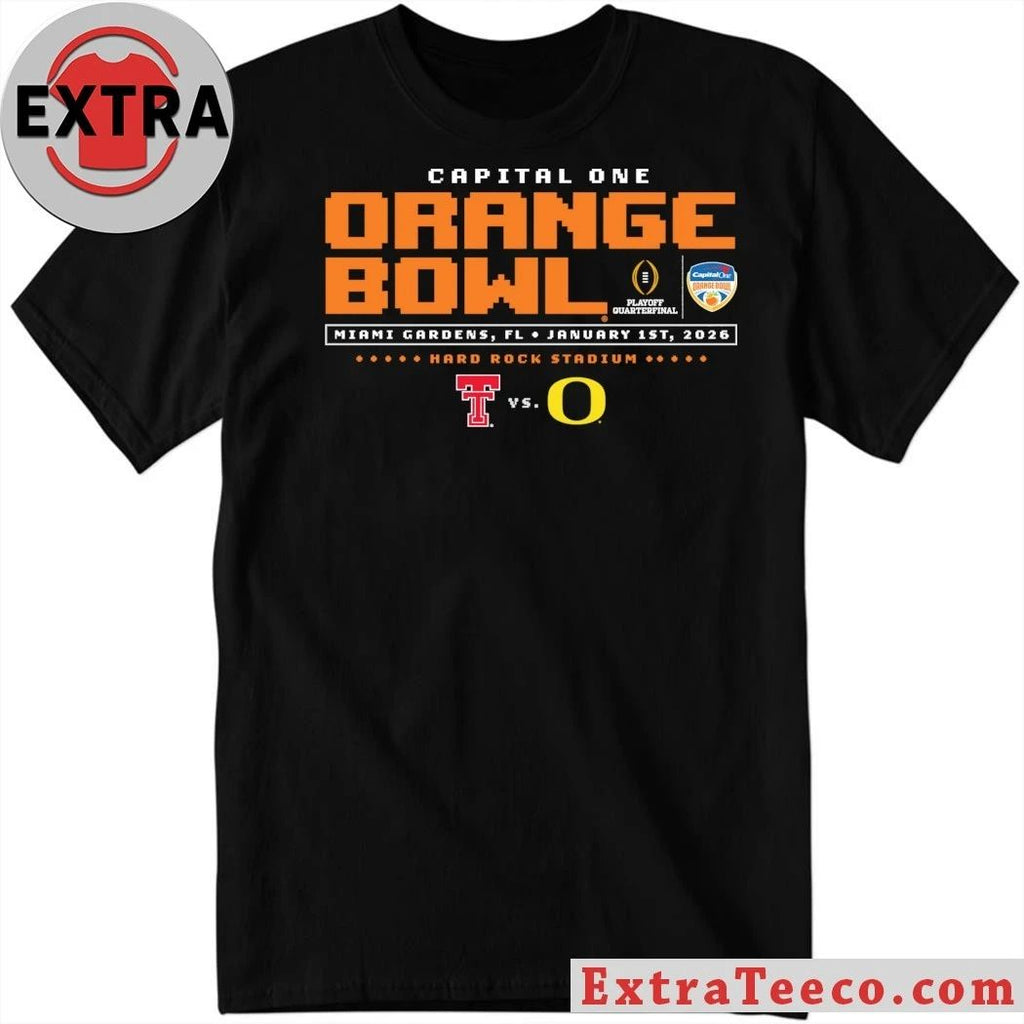 Capital One Orange Bowl college football game Hard Rock Stadium, Miami Gardens, Florida January 1, 2026 Shirt