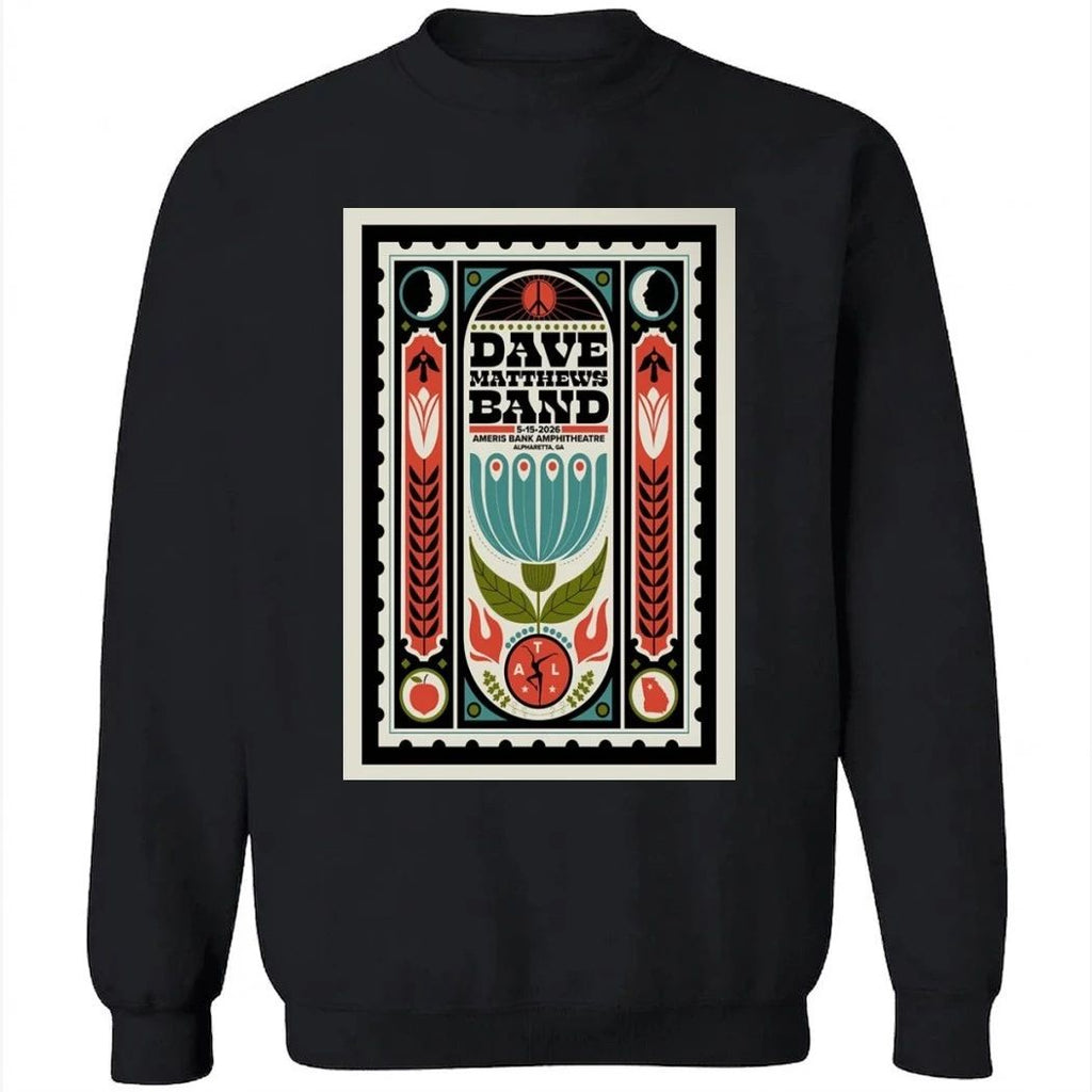 Dave Matthews Band World Tour 2026 Alpharetta GA Poster Shirt