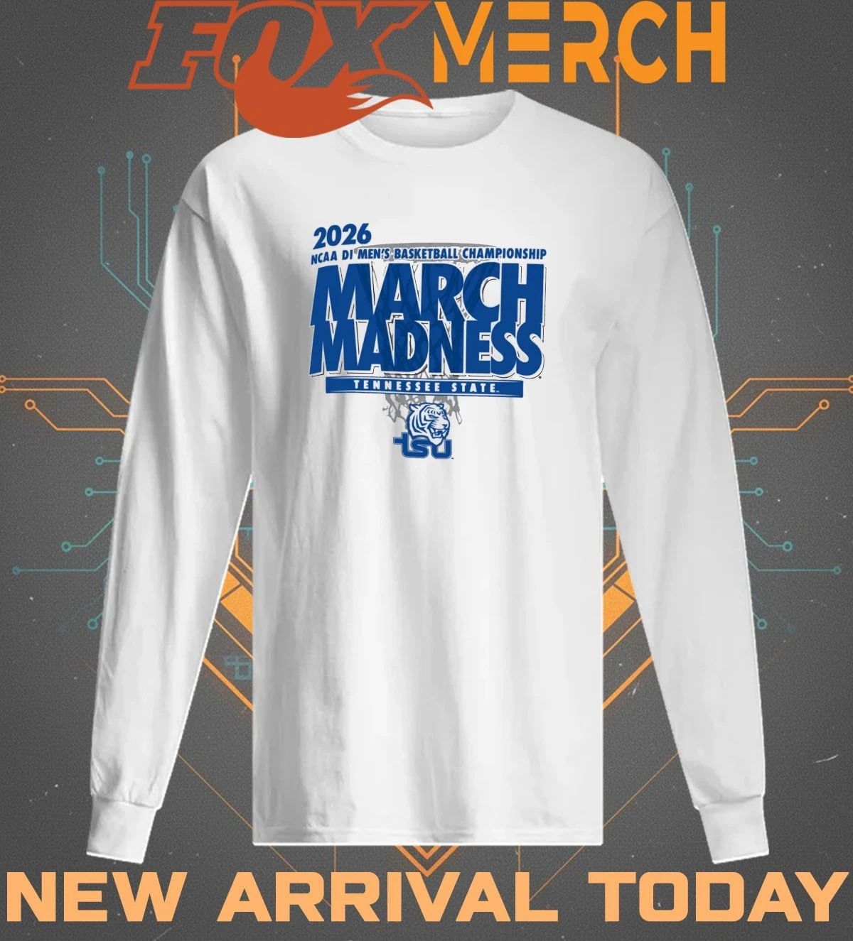 Tennessee State Tigers 2026 NCAA DI Men’s Basketball Championship March Madness shirt