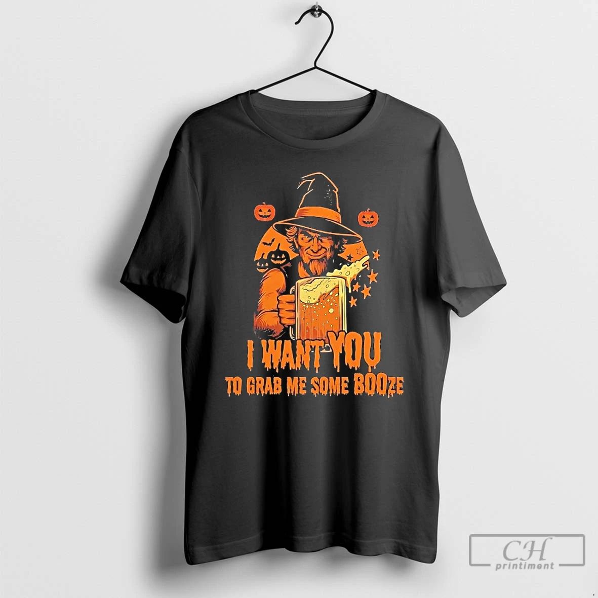 Premium Uncle Sam I Want You To Grab Me Some Booze Beer Halloween T Shirts