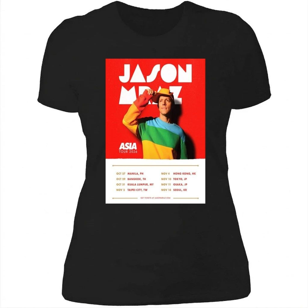 Jason Mraz Fall Tour 2026 Poster Shirt