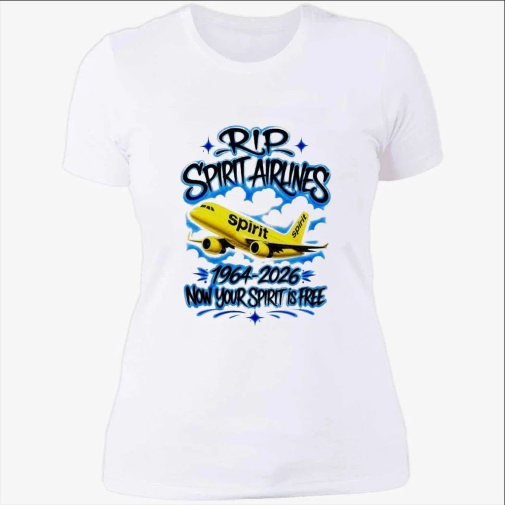 Rip Spirit Airlines 1964 2026 Now Your Spirit Is Free Shirt