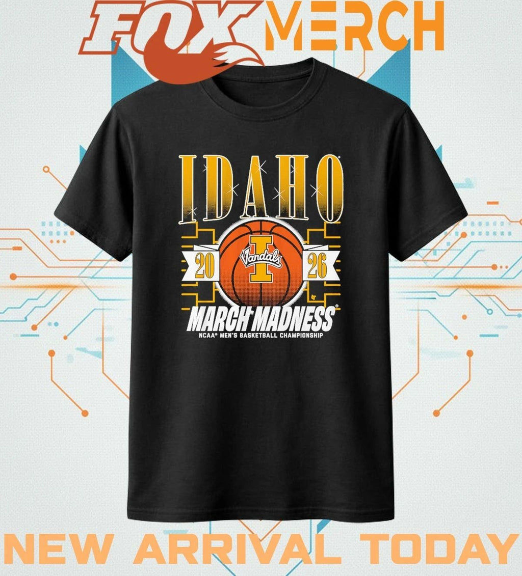 Idaho Vandals Men’s Basketball 2026 March Madness t-shirt