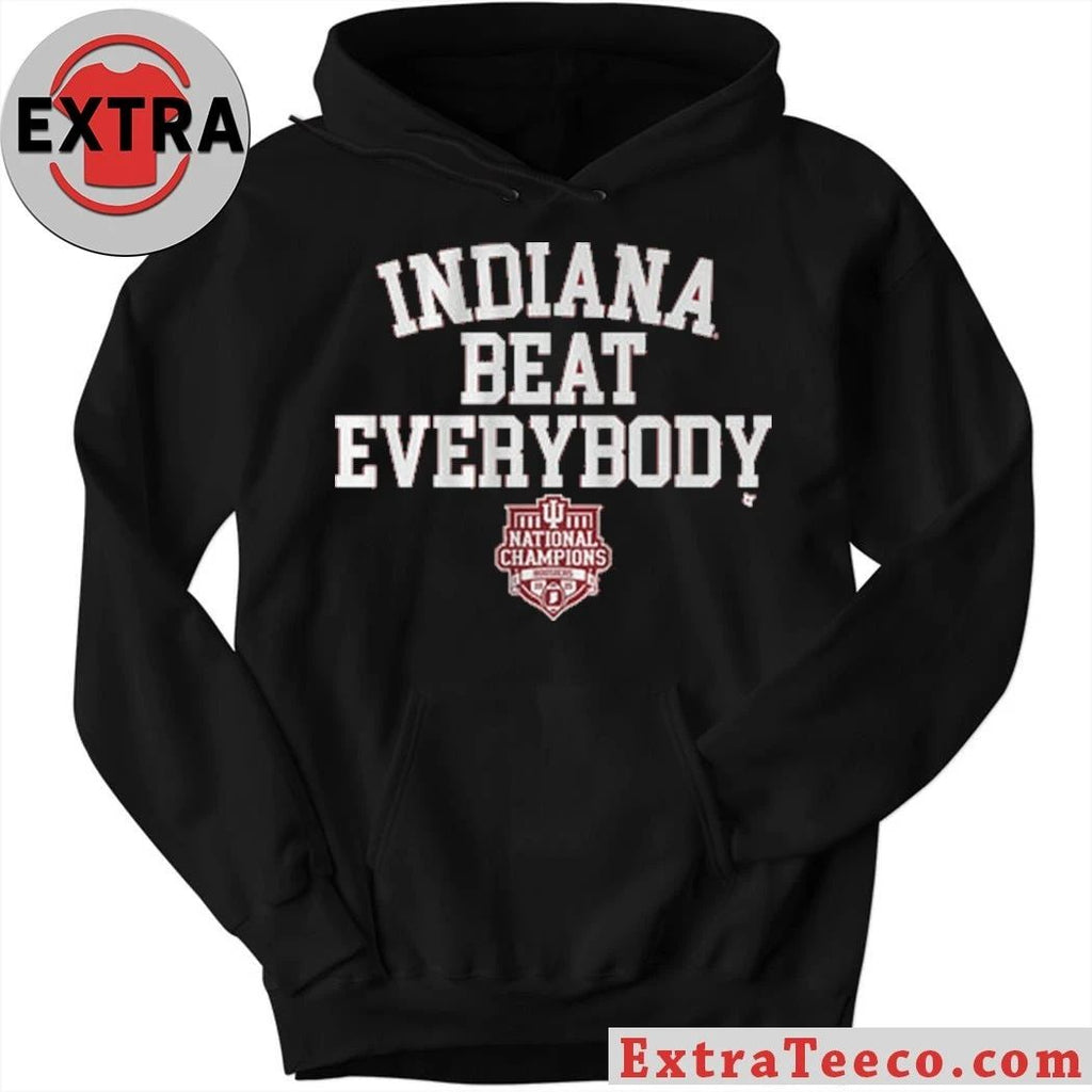 Indiana Football Indiana Beat Everybody 2025 CFP National Champions Shirt