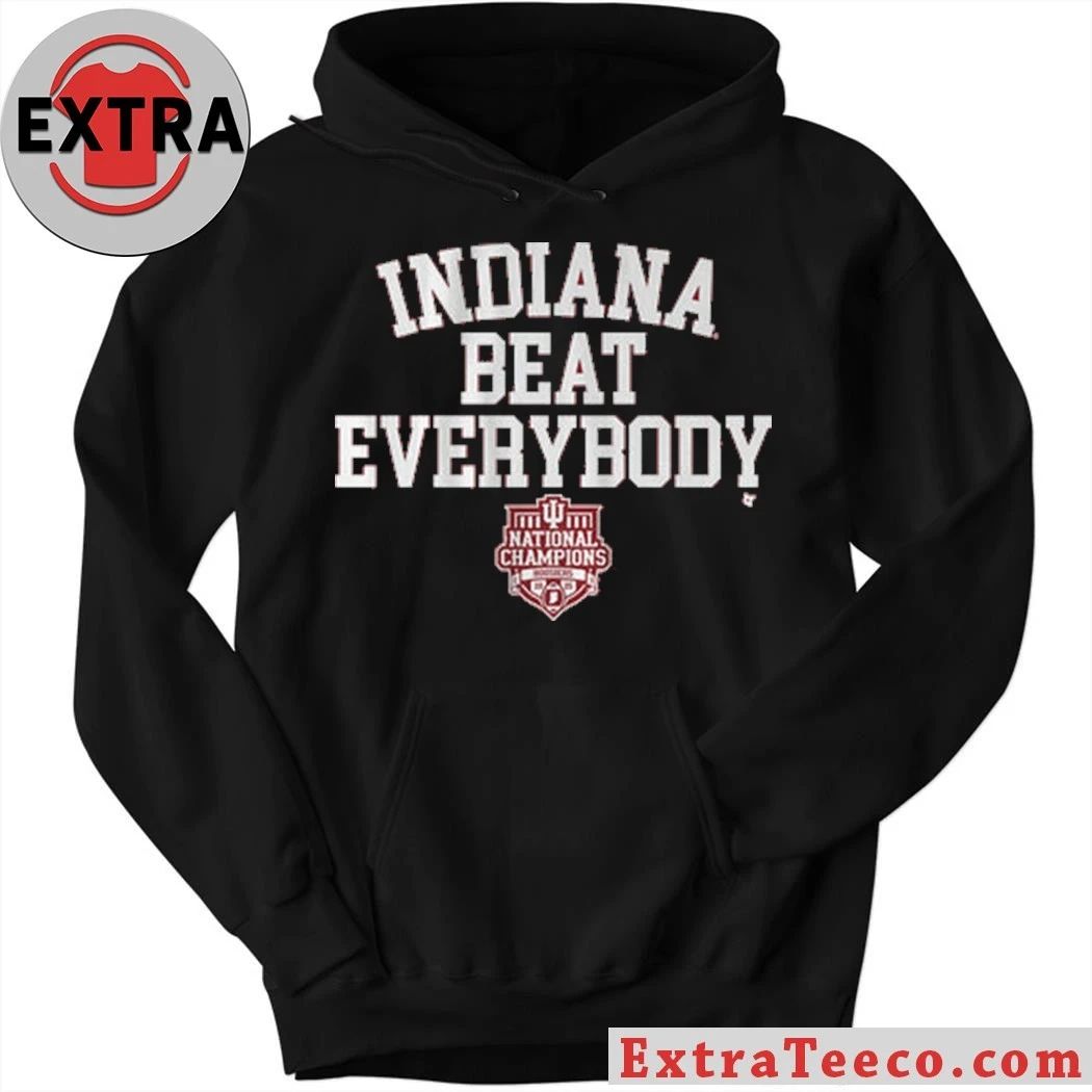 Indiana Football Indiana Beat Everybody 2025 CFP National Champions Shirt