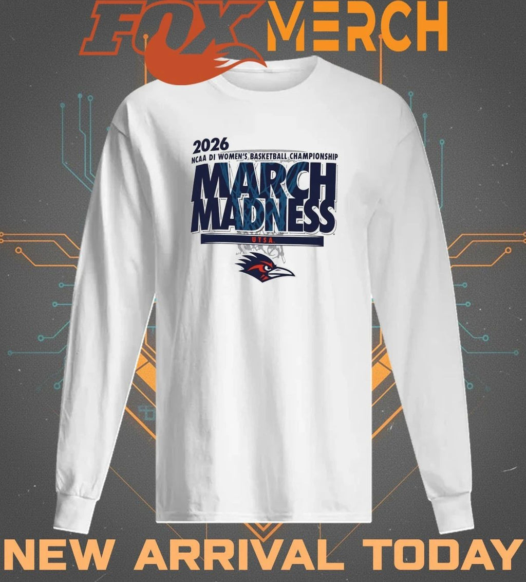 UTSA Roadrunners 2026 NCAA DI Women’s Basketball Championship March Madness shirt