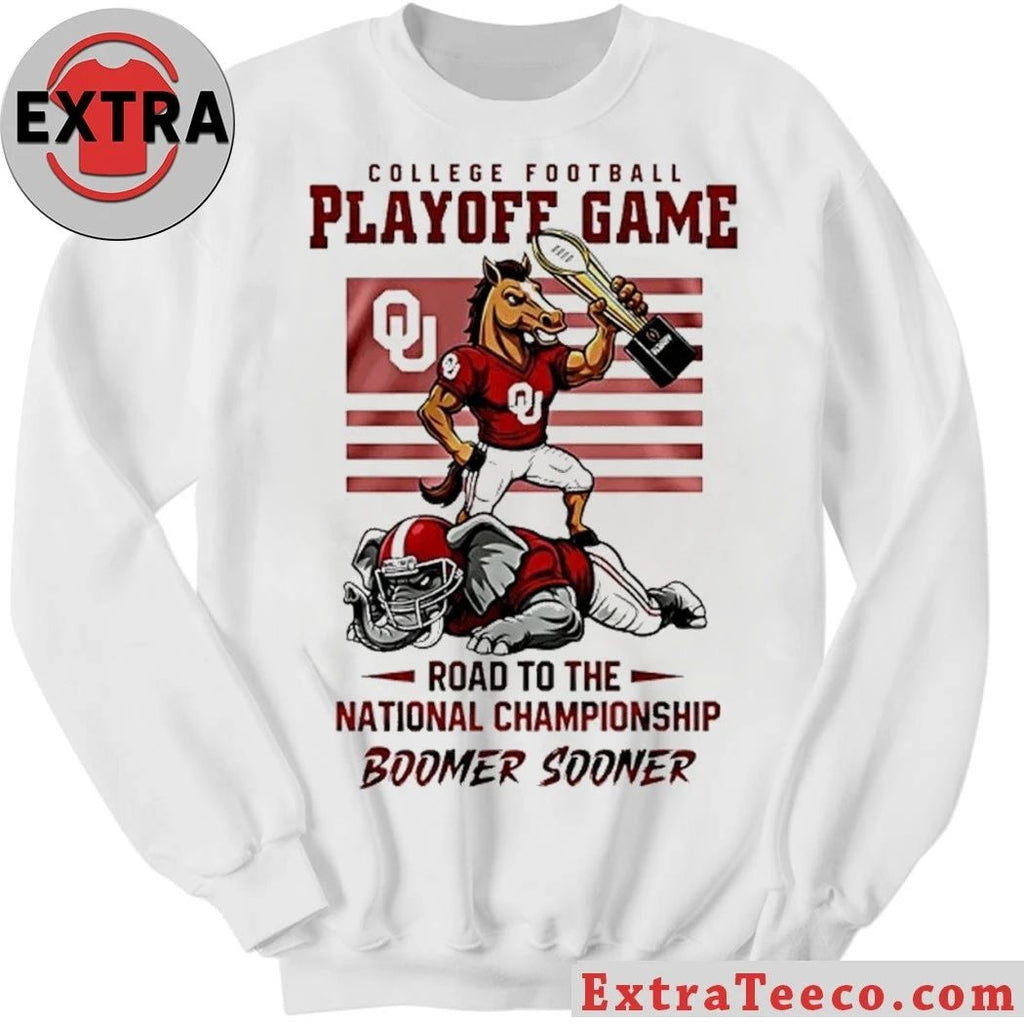 College Football Playoff Game Road To The National Championship Boomer Sooner Shirt