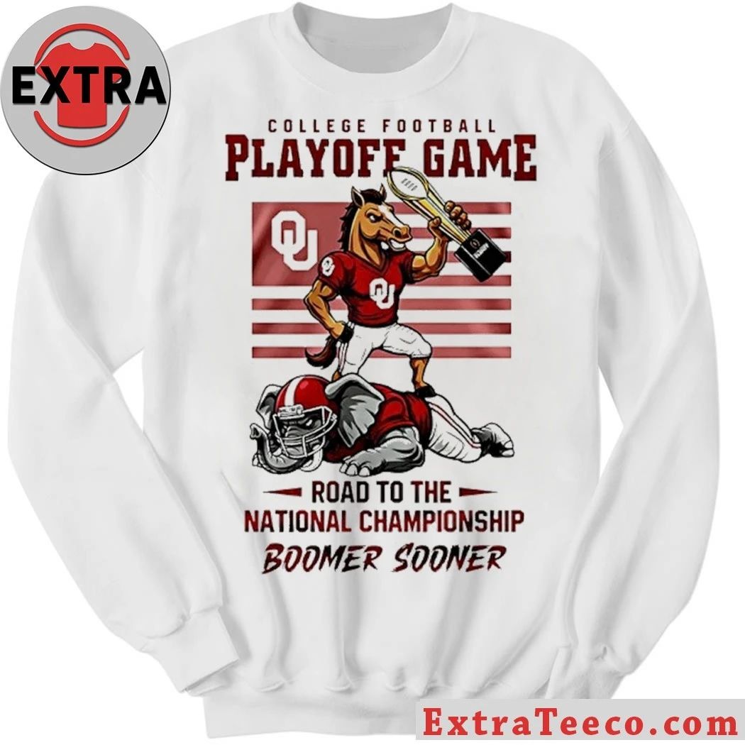 College Football Playoff Game Road To The National Championship Boomer Sooner Shirt