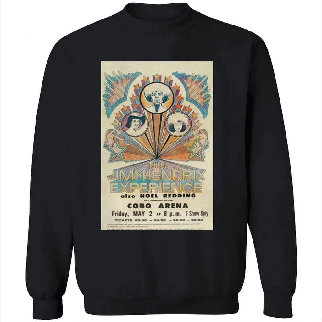 Jimi Hendrix May 2 2026 Cobo Arena Shirt